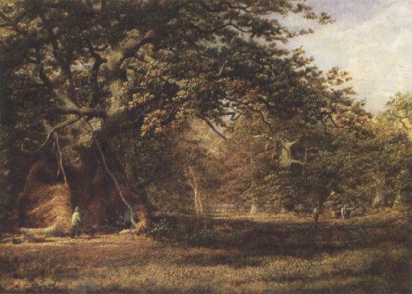 Alfred wilson cox The Woodmans'Bower,Birkland,Sherwood Forest (mk37)